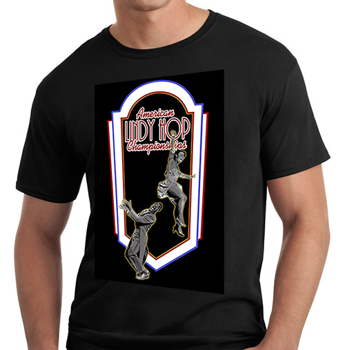 ALHC logo t-shirt in black